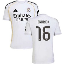 Real Madrid 2025-26 Yeni Sezon Endrick Iç Saha Forması