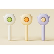 Feyza Design Otomatik Temizlenen Pati Tasarımlı Evcil Hayvan Tarağı