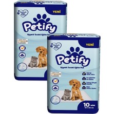 Feyza Design Eğitim Pedi, 60X90 Cm, 10'lu, Çift Paket, Çocuklar Için Güvenli Kullanım