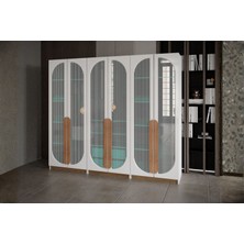 Doressa Shila 6 Kapılı 6 Camlı Gardırop