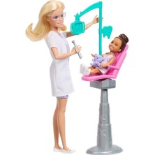 Barbie Kariyer Bebekleri Diş Hekimi JMK14