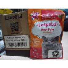 Leopold Kedi Yaş Mama Ezme Formunda Kuzu Etli 100 GRAM X 12 ADET