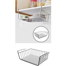 PremiumPort Pratik ve Şık Raf Altı Askısı, Düzenli Depolama Çözümü