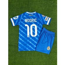 Real Madrid 2025/26 Yeni Sezon Luka Modric Alternatif Çocuk Forması  ( Blue)