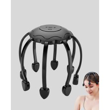 Belle Fusion Bfs Titreşimli Saç Derisi Masaj Aleti 8 Kollu Derin Rahatlama ve Stres Azaltma