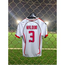 Efsane M.i.l.a.n Maldini 3 Numara Renk (Beyaz) Nostalji Hava Geçen Forma BG72.