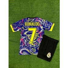 Real Madrid Cristiano Ronaldo Ejderha Desenli Çocuk Forması (Mixyeni)