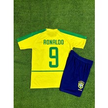Brezilya 2002 Dünya Kupası Ronaldo Nazario Çocuk Forması