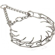 Feyza Design Dikenli Eğitim Tasması 4mm 60CM, Güçlü ve Dayanıklı Köpek Aksesuarı