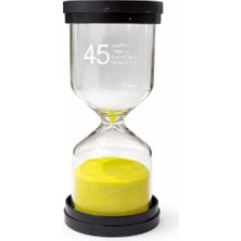 45 Dakika Cam Kum Saati – Dekoratif Masaüstü Zamanlayıcı