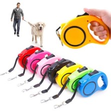 Feyza Design 3 Metre Uzun Otomatik Makaralı Kedi ve Köpek Tasması