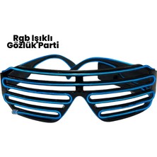 Butik Bfs Neon Gözlük Mavi