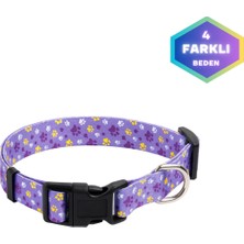 Feyza Design Renkli ve Desenli Köpek Boyun Tasma, Tüm Irklara Uygun, Şık ve Rahat