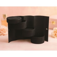 PremiumPort Kadife Takı Saklama Organizeri, Seyahat Için Portatif ve Şık Tasarım