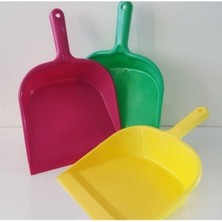 PremiumPort Renkli Plastik Faraş Kürek, Dayanıklı ve Çok Amaçlı Temizlik Aleti