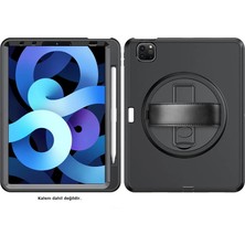 Hsc Bilişim Ipad 11 (2018) Kılıf Hand Strap Tablet Kılıfı - Siyah