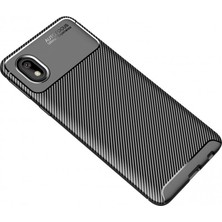 Hsc Bilişim Galaxy A01 Core Kılıf Auto Focus Karbon Kapak - Siyah