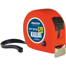 First Master Soft Çelik Şerit Metre 10 M – 25 mm | FMS1025 | Dayanıklı Çelik Şerit