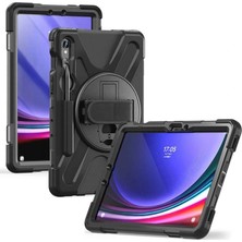 Hsc Bilişim Galaxy X510 Tab S9 Fe 11 Kılıf Amazing Tablet Kapak - Siyah