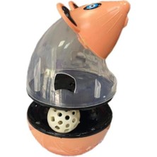 Feyza Design Renkli Köpek Ödül ve Mama Hazneli Hacıyatmaz, Eğlenceli ve Pratik Tasarım