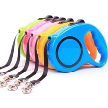 Feyza Design 5 Metre Geri Çekilebilen Makaralı Kedi Köpek Tasmaları