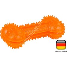 Feyza Design Sevimli Köpek Ödül Oyuncağı, Dayanıklı Plastik Kemik 13 cm