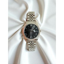 Mac Center Trend Kasa Erkek Kol Saati-Erkek Saat-Bay Saat-Muadil Saat-Çelik Kordon Erkek Saat-Takvimli Saat