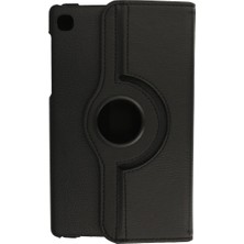 Hsc Bilişim Galaxy T220 Tab A7 Lite 8.7 Kılıf 360 Tablet Deri Kılıf - Siyah