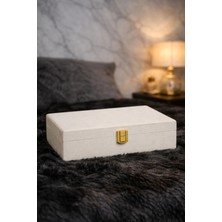 PremiumPort Iki Katlı Yeşil Takı Düzenleyici, 28X19X8 Cm, Şık ve Kullanışlı Tasarım