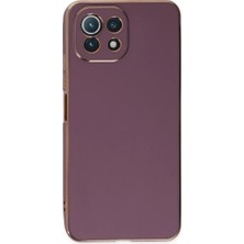 Hsc Bilişim Mi 11 Lite Kılıf Volet Silikon - Mor