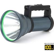 Sezy 200 Watt Güçlü Şarjlı El Feneri Güvenlik Projektörü Watton WT-411