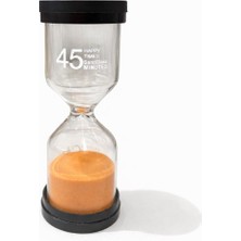 45 Dakikalık Cam Kum Saati – Dekoratif Masaüstü Zamanlayıcı