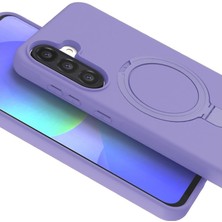 Hsc Bilişim Galaxy A26 Regal Magsafe Standlı Kapak - Lila