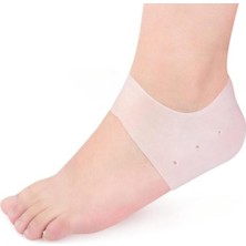Toyigoo Silikon Topuk Çorabı Beyaz Renk (4881) TYGO-RSGO34