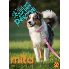 Feyza Design Ayarli Köpek Boyun Tasması ve Gezdirme Kayışı Seti Neon Pembe, Konforlu Kullanım