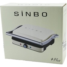 Toyigoo Krem Izgara ve Tost Makinesi Ayarlanabilir Isı 180 Derece Açılabilir Üst Gövde SSM-2571 (48