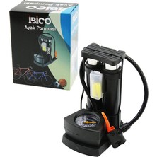 Toyigoo Saatli Dikey Model - Ince Pistonlu Ayak Pompası Oto-Araç - Bisiklet-Motor Lastik - Top - Ş�