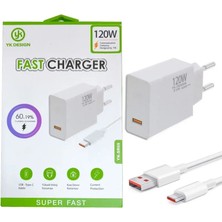 Toyigoo 120W Süper Hızlı Şarj Cihazı - USB Type-C (4881) TYGO-RSGO34