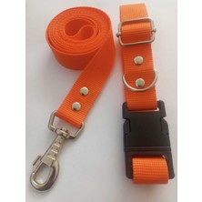 Feyza Design Yumuşak ve Dayanıklı Köpek Boyun Tasma ve Gezdirme Kayışı, L Beden