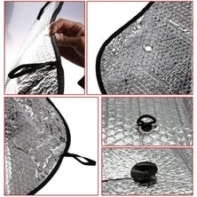 Toyigoo Katlanabilir Oto Ön Cam Güneşlik Isı Önleyici Araç Perdesi Toyota Corolla Fiat Egea Nissan Qas