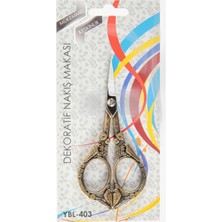 Toyigoo Nakış Makası Dekoratif Eskitme Kuş YBL-403 Model 24 TYGO-RS34YT