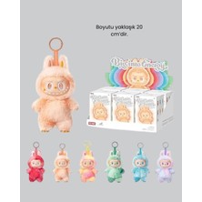 Toyigoo Dekoratif Yumuşak Labubu Peluş Figür – Koleksiyonluk ve Çocuklara Uygun Hediye 20 cm Tygoo-Rsh