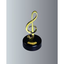 Toyigoo Dönen Sol Anahtarı Figürlü Müzik Kutusu Şık Hediyelik Dekor TYGOO-RSHB34