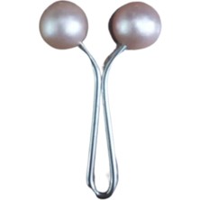 Toyigoo Eşarp Klipsi Top Model Düz Somon 1 Adet TYGO-RS34YT