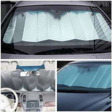 Toyigoo Katlanabilir Araç Ön Cam Güneşlik Isı ve Işık Önleyici Honda Civic Peugeot 3008 Volkswagen P