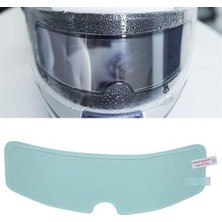 Toyigoo  Buğu Önleyici Motosiklet Kaskı Vizörü Su Geçirmez Dayanıklı Çizik Koruma Lens Filmi Tygo-R