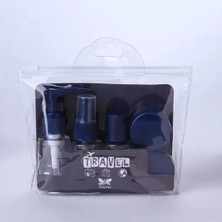 PremiumPort Pratik Seyahat Çok Amaçlı Krem ve Şişe Seti 8 Parça