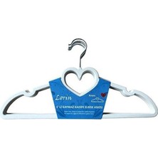 PremiumPort Kadife Askılı 5'li Set, Şık ve Yumuşak Dokunuşlu Ev Dekorasyonu