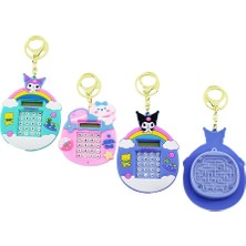 Toyigoo Milk Dog Silikon Figürlü - Anahtarlıklı - Labirent Oyunlu Hesap Makinesi 8 Hane (4881) Tygo