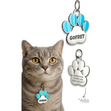 Feyza Design Şık Metal Kedi ve Köpek Isimlikleri, Dayanıklı ve Güzel Tasarım